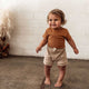 Pebble Organic Shorts-Snuggle Hunny