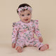 Pink Wattle Organic Snugglesuit Convertible Romper with Frill - Thumbnail 3