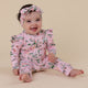 Pink Wattle Organic Snugglesuit Convertible Romper with Frill - Thumbnail 7