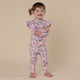 Pink Wattle Organic Snugglesuit Convertible Romper with Frill - Thumbnail 5