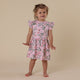 Pink Wattle Short Sleeve Organic Dress - Thumbnail 2