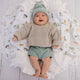 Pistachio Oversized Cotton Knit Jumper - Thumbnail 5