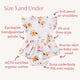 Poppy Short Sleeve Organic Dress - Thumbnail 4
