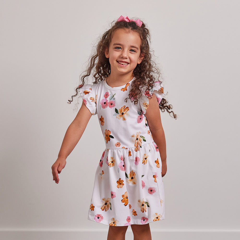 Poppy Short Sleeve Organic Dress - View 8