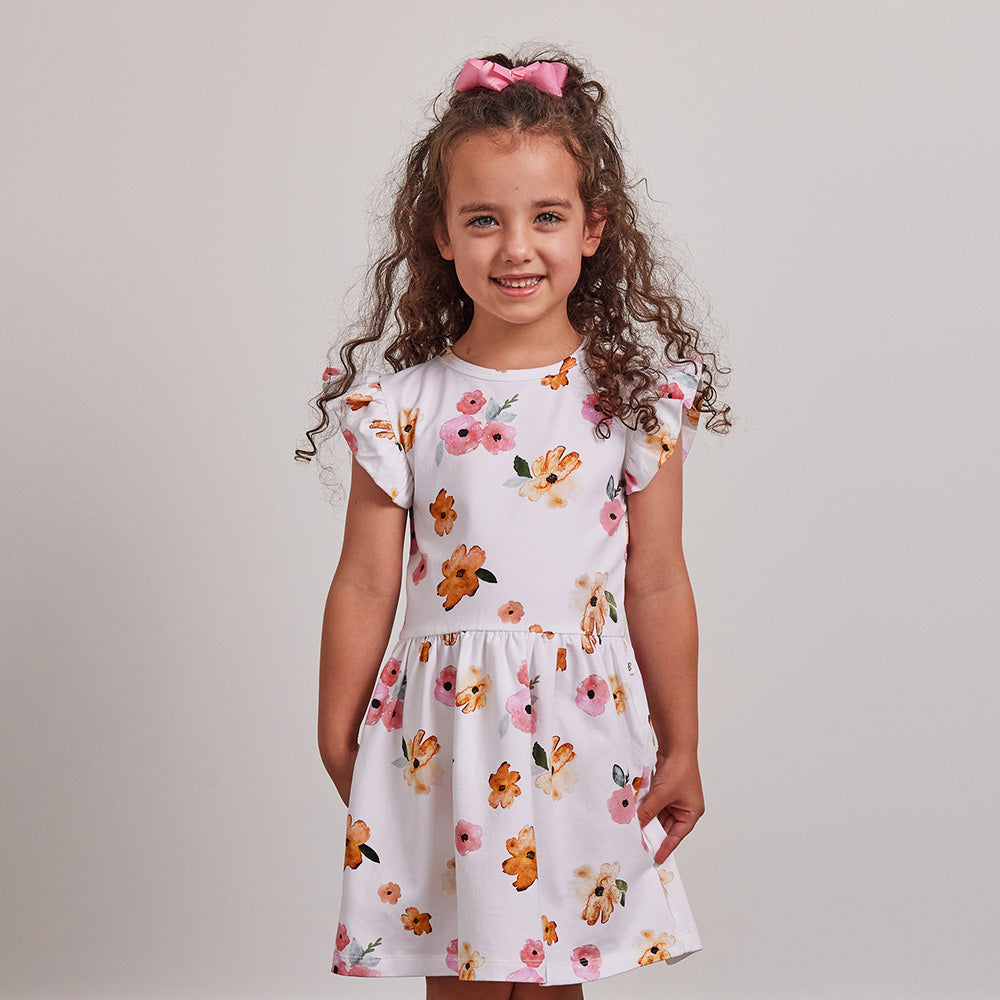 Poppy Short Sleeve Organic Dress - View 14