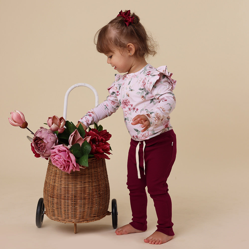 Raspberry Organic Pants - View 5