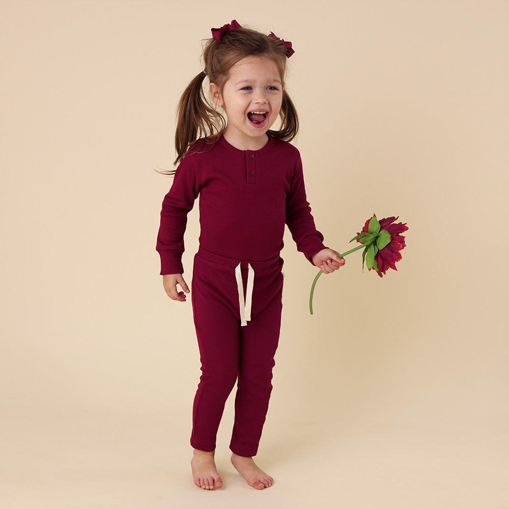 Raspberry Organic Pants - View 10