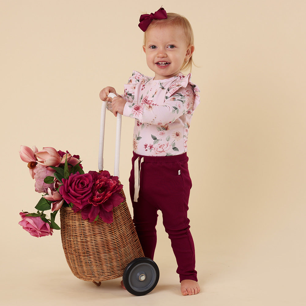 Raspberry Organic Pants - View 8