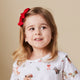 Red Piggy Tail Hair Clips - Pair - Thumbnail 3