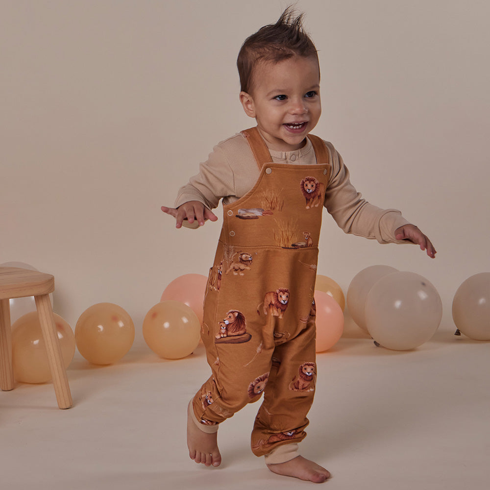 Roar Organic Snuggle Overalls - View 1