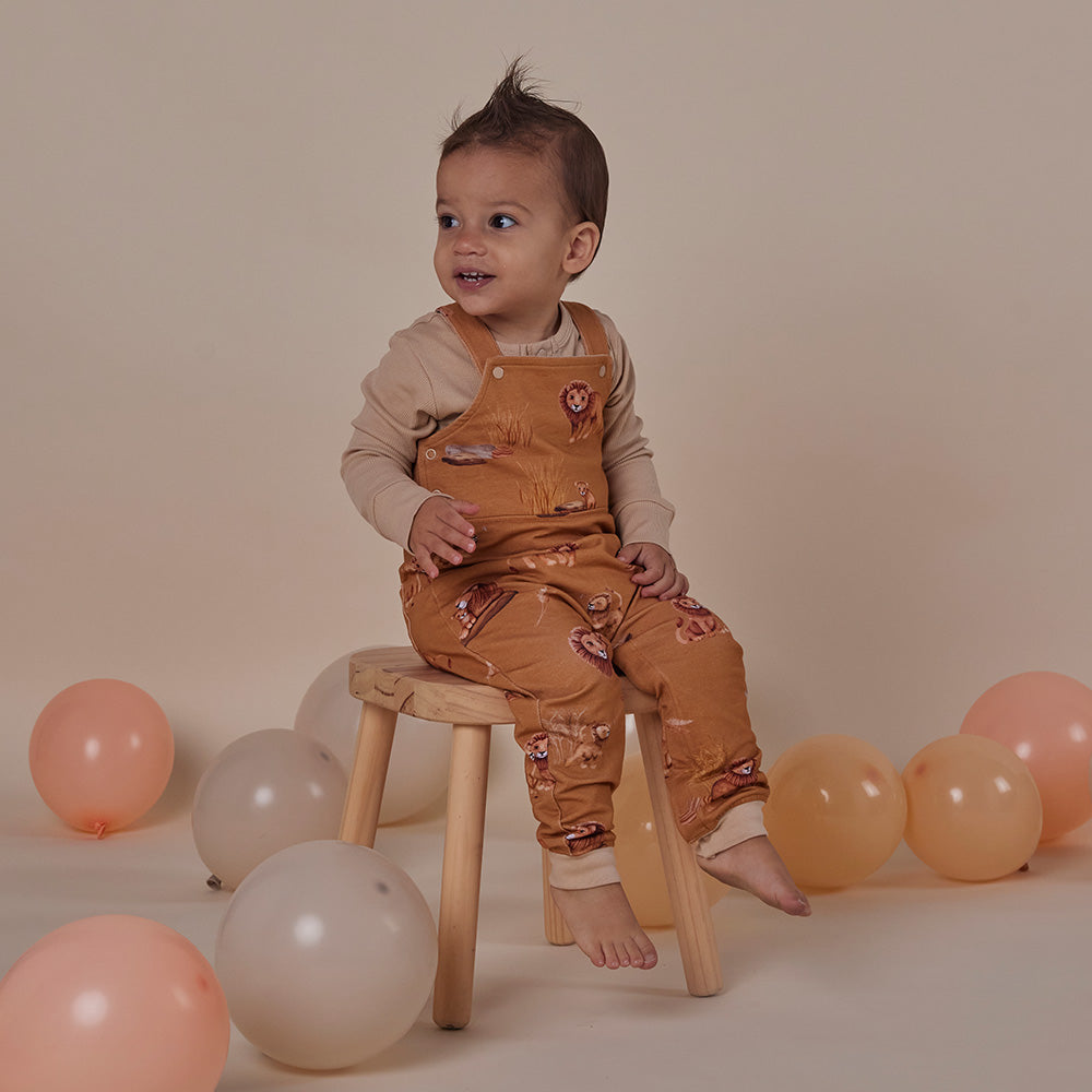 Roar Organic Snuggle Overalls - View 3