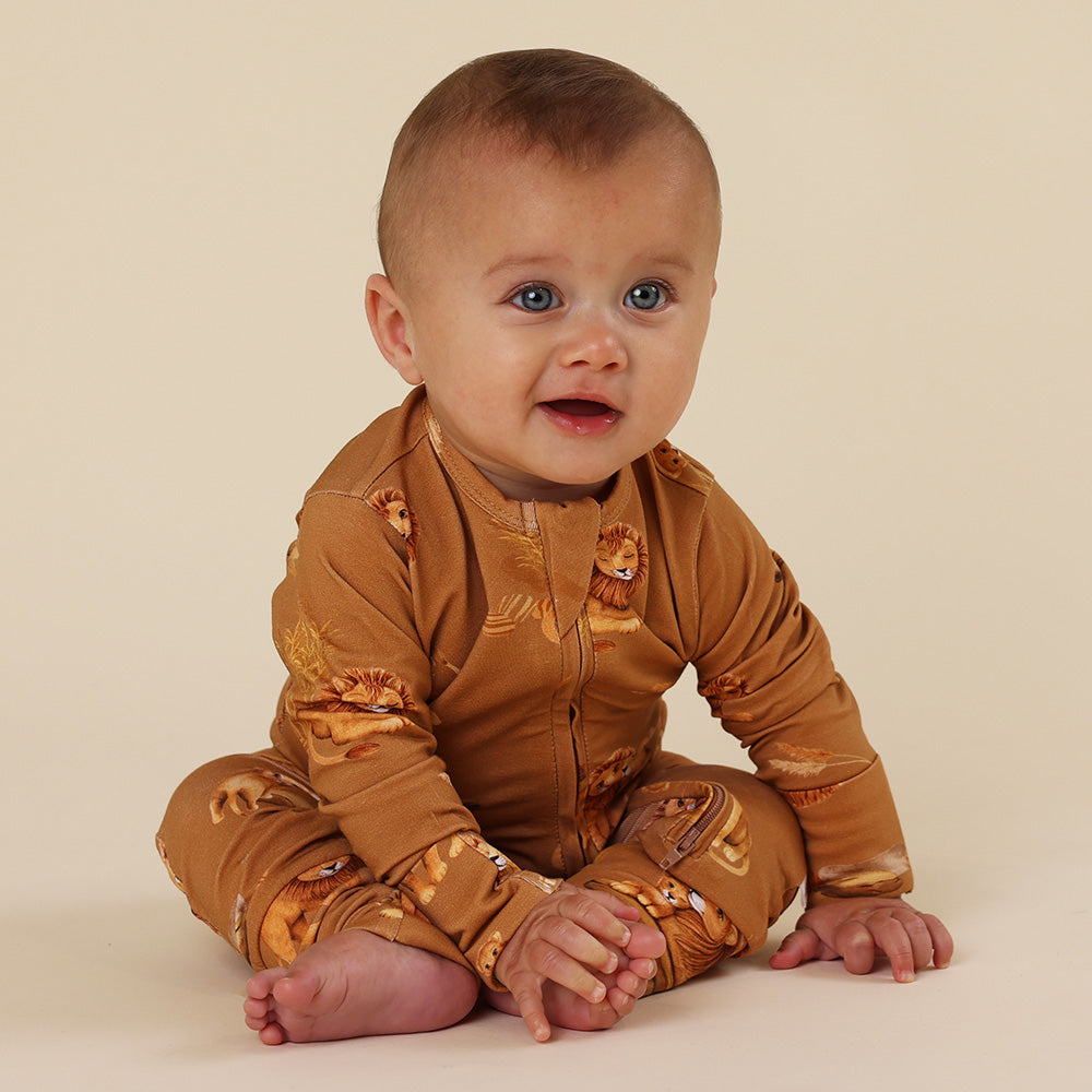 Roar Organic Snugglesuit Convertible Romper - View 4