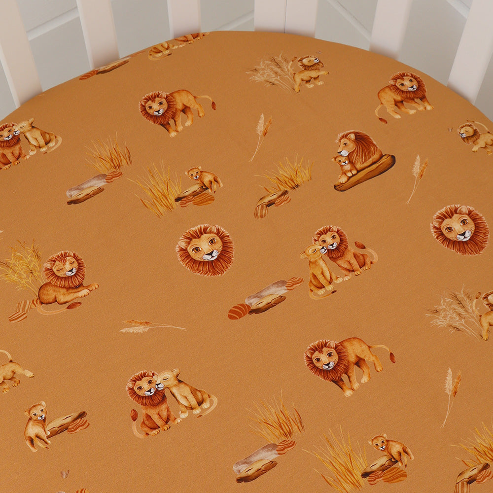 Roar Organic Fitted Cot Sheet - View 5