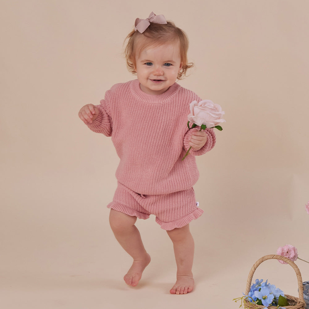 Rosa Oversized Cotton Knit Jumper - View 18