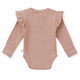 Rose Long Sleeve Organic Bodysuit - Thumbnail 4