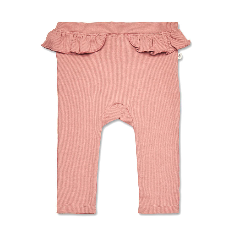 Rose Organic Pants with Frill (Limited Style) - View 2