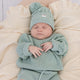Sage Oversized Cotton Knit Jumper - Thumbnail 4