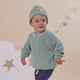 Sage Oversized Cotton Knit Jumper - Thumbnail 15