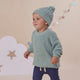 Sage Oversized Cotton Knit Jumper - Thumbnail 7