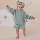 Sage Oversized Cotton Knit Jumper - Thumbnail 5