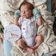 Sage Organic Cotton Rib Mittens - Thumbnail 5