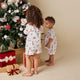 Santa's Toy Shop Organic Kids PJ Set - Thumbnail 4