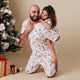 Santa's Toy Shop Organic Mens PJ Set - Thumbnail 6