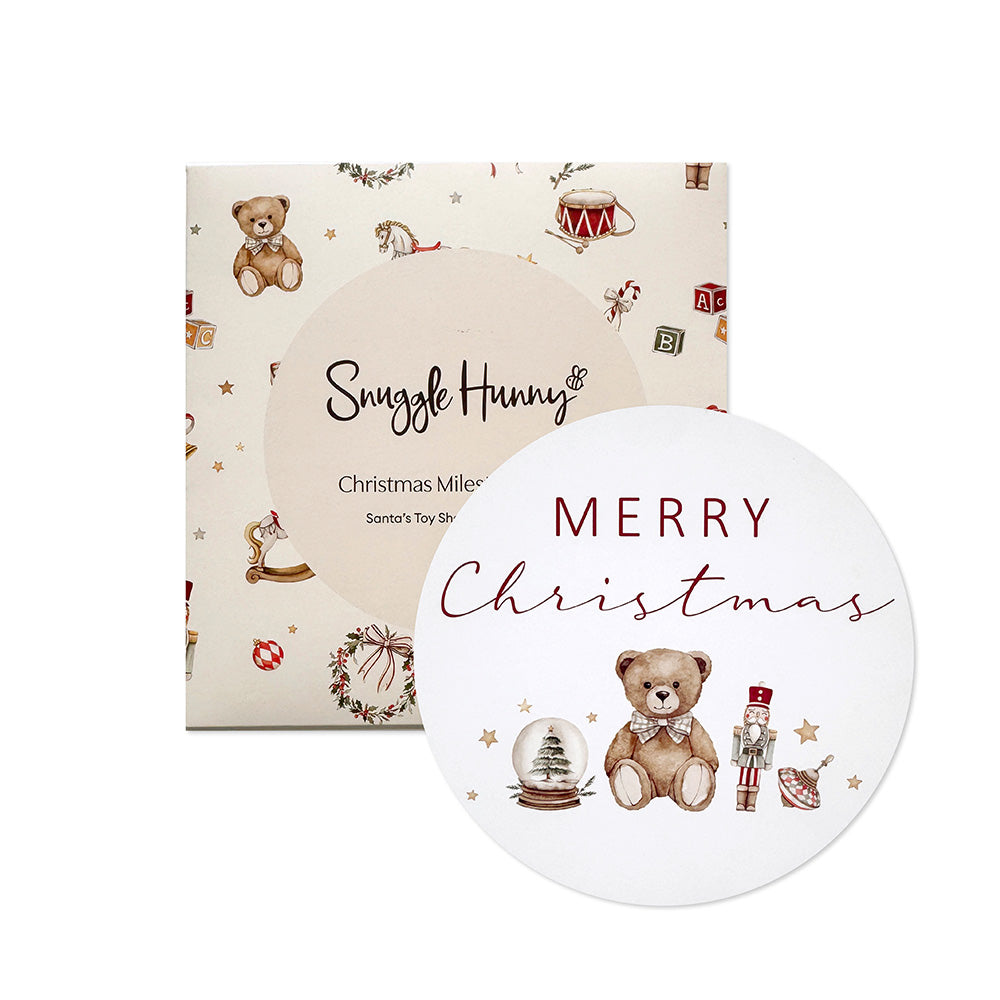 Santa's Toy Shop Reversible Single Milestone Card - View 1