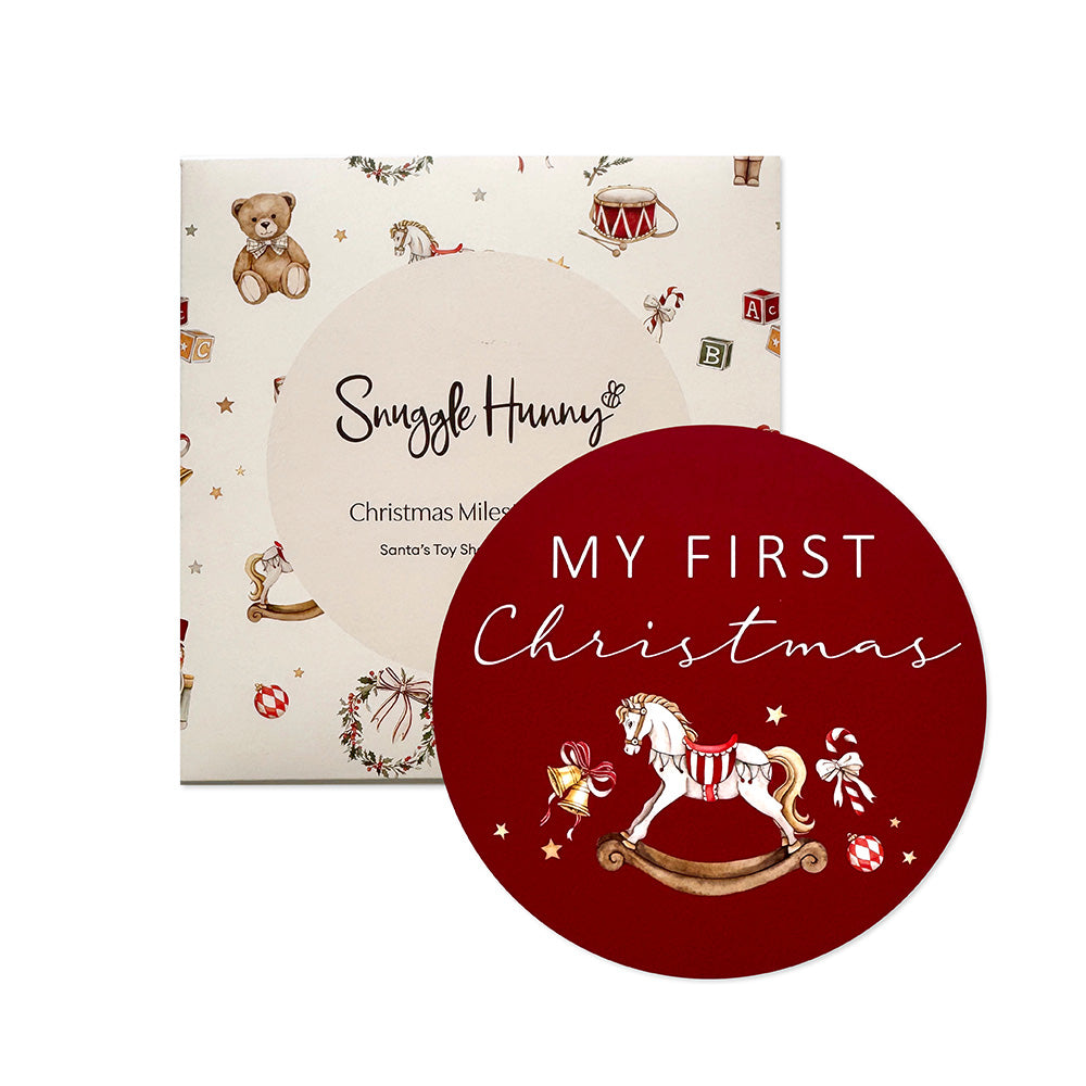 Santa's Toy Shop Reversible Single Milestone Card - View 2