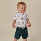 Santa's Toy Shop Short Sleeve Organic Bodysuit - Thumbnail 9