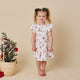 Santa's Toy Shop Short Sleeve Organic Dress - Thumbnail 7
