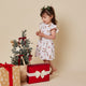 Santa's Toy Shop Short Sleeve Organic Dress - Thumbnail 10