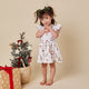 Santa's Toy Shop Short Sleeve Organic Dress - Thumbnail 5