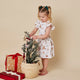 Santa's Toy Shop Short Sleeve Organic Dress - Thumbnail 8