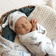 Set Sail Organic Jersey Wrap & Beanie Set - Thumbnail 4