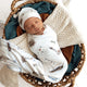Set Sail Organic Jersey Wrap & Beanie Set - Thumbnail 3