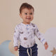 Set Sail Long Sleeve Organic Bodysuit - Thumbnail 14