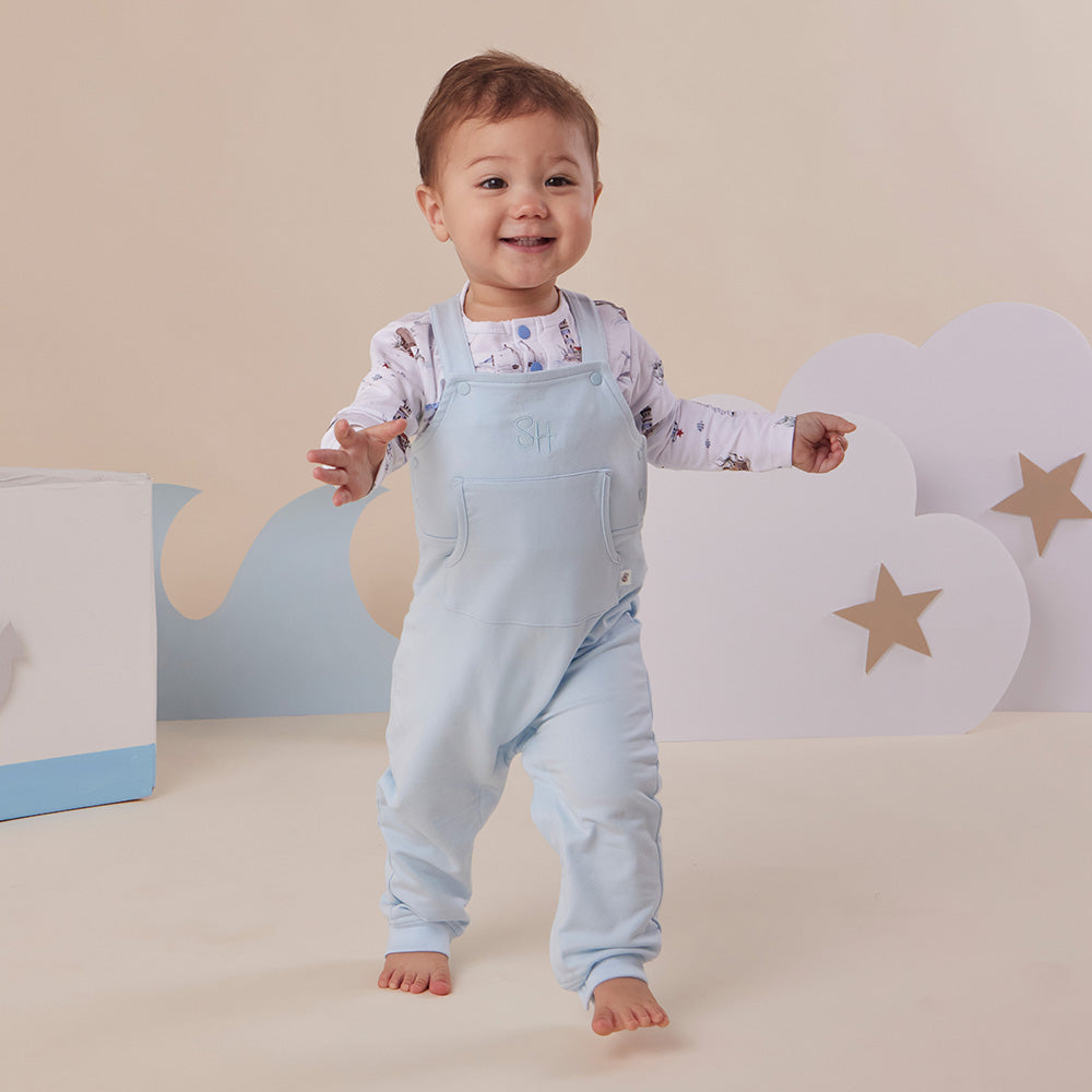 Set Sail Long Sleeve Organic Bodysuit - View 16