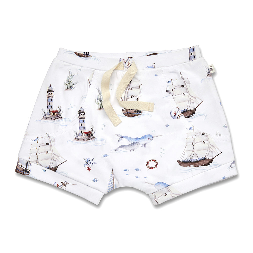 Set Sail Organic Shorts - View 2