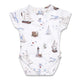 Set Sail Short Sleeve Organic Bodysuit - Thumbnail 2