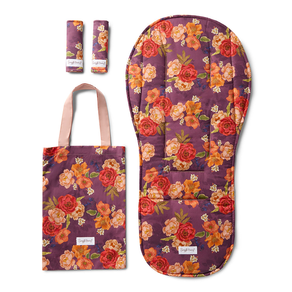 Bundle - Sienna Pram Liner & Strap Cover Set - View 1