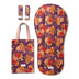 Sienna Reversible Pram Liner & Strap Cover Set | Snuggle Hunny