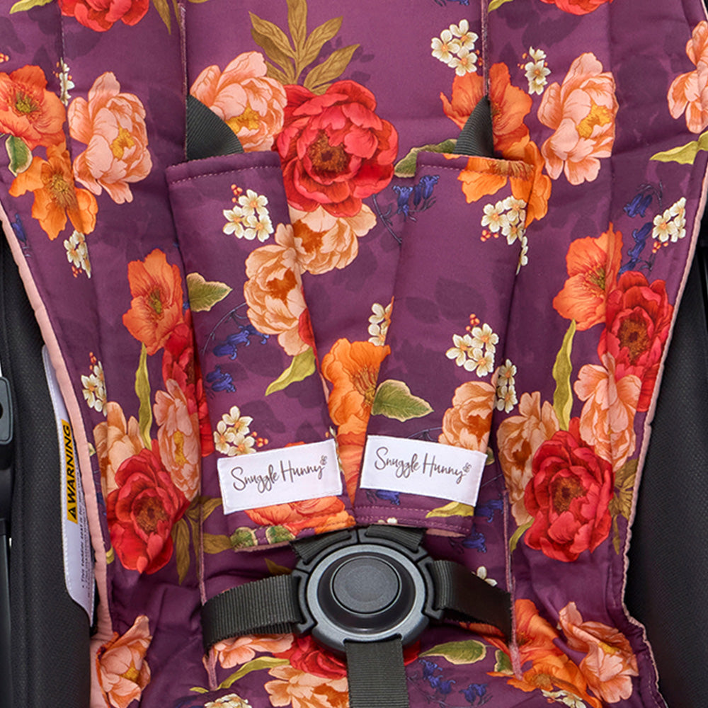 Sienna Universal Reversible Pram Strap Covers - View 2