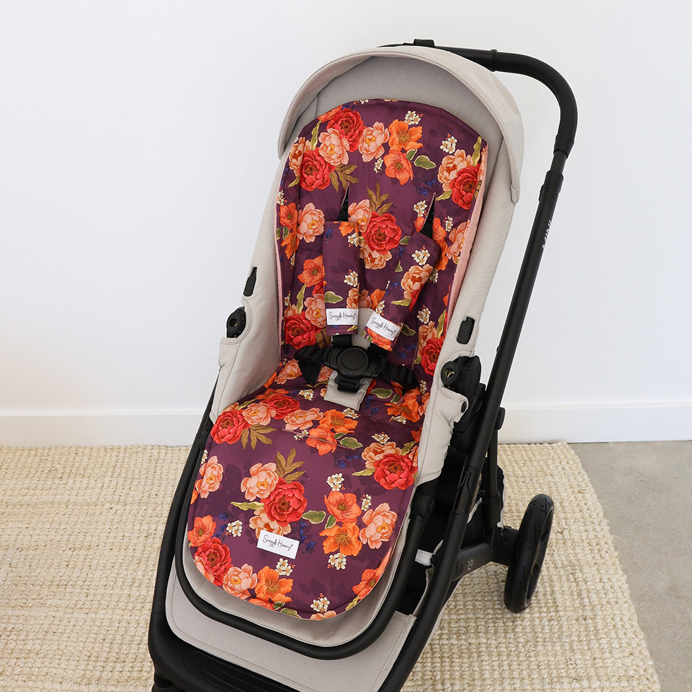 Bundle - Sienna Pram Liner & Strap Cover Set - View 2