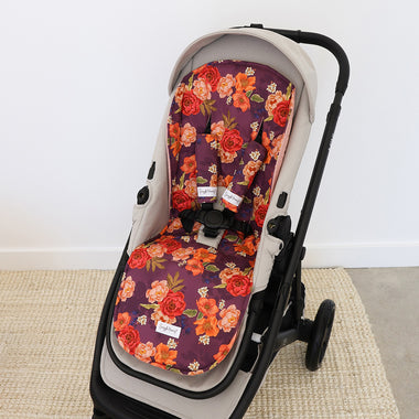 Sienna Reversible Pram Liner & Strap Cover Set | Snuggle Hunny
