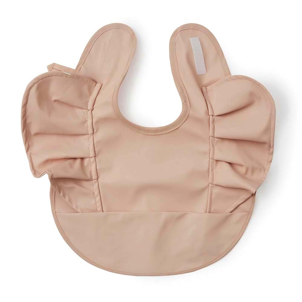 Nude Frill Snuggle Bib - View 2