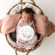 Cockatoo Organic Snuggle Swaddle & Topknot Set - Thumbnail 7