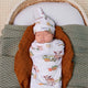 Farm Organic Snuggle Swaddle & Beanie Set - Thumbnail 4