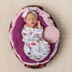 Meadow Organic Snuggle Swaddle & Topknot Set - Thumbnail 1