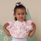 Cherry Blossom Frill Snuggle Bib - Thumbnail 3
